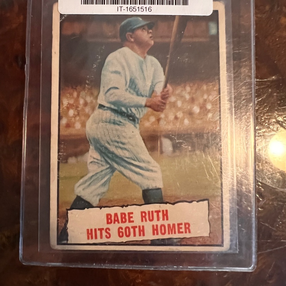 Babe Ruth Hits 60